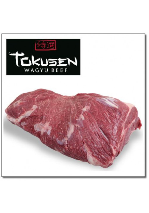 Beef CHUCK ROLL Wagyu Tokusen mbs <=5 AGED WHOLE CUT CHILLED +/-7kg (price/kg) PREORDER 1-2 days notice
